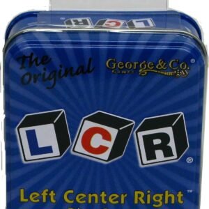 LCR Left Center Right Dice Game - Blue Tin Kit