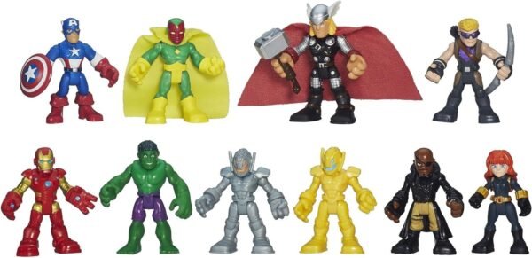 Playskool Heroes Marvel Super Hero Adventures Ultimate Super Hero Set, 10 Collectible