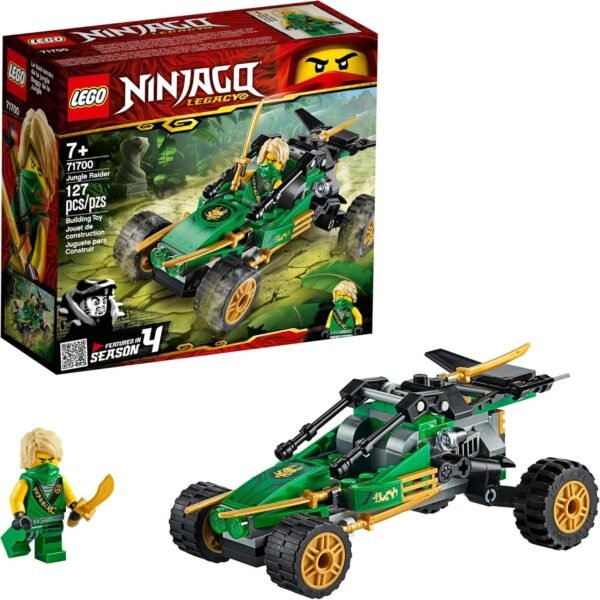 LEGO NINJAGO Legacy Jungle Raider 71700 Toy Buggy Building Kit, New 2020