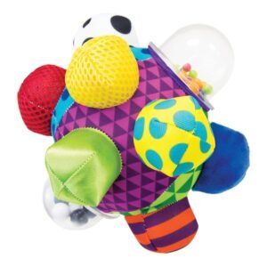 Sassy Developmental Bumpy Ball Easy to Grasp Bumps Help Develop Motor Skills