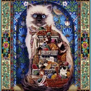 Springboks 500 Piece Jigsaw Puzzle Cats Galore Kit Toy Fun