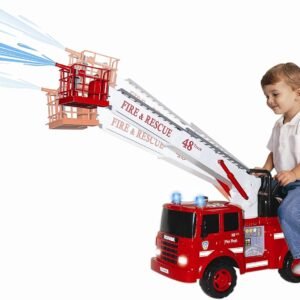 SKYTEAM Action Fire Engine Ride-On Kit Toy Fun Kids Pack