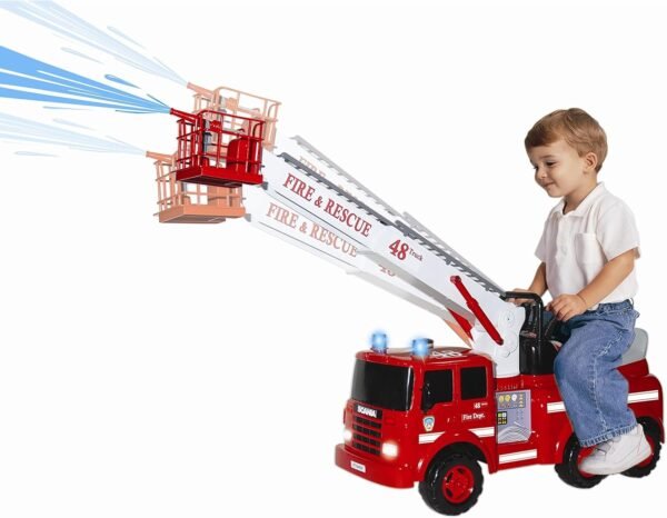 SKYTEAM Action Fire Engine Ride-On Kit Toy Fun Kids Pack