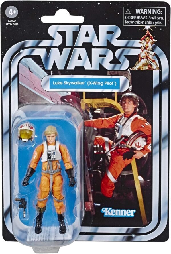 Star Wars The Vintage Collection A New Hope Luke Skywalker Toy, 3.75