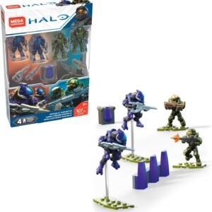 Mega Construx Halo Fireteam Spartan Vs Elites Kit Toy Fun