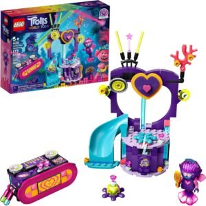 LEGO Trolls World Tour Techno Reef Dance Party 41250 Building Kit, Awesome