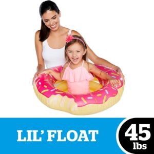 BigMouth Inc Sprinkles of Fun Pink Donut Lil Water Float - Pool