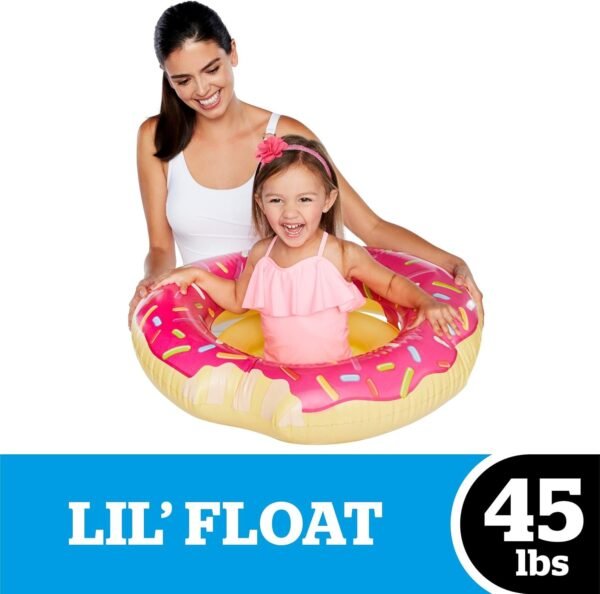 BigMouth Inc Sprinkles of Fun Pink Donut Lil Water Float - Pool