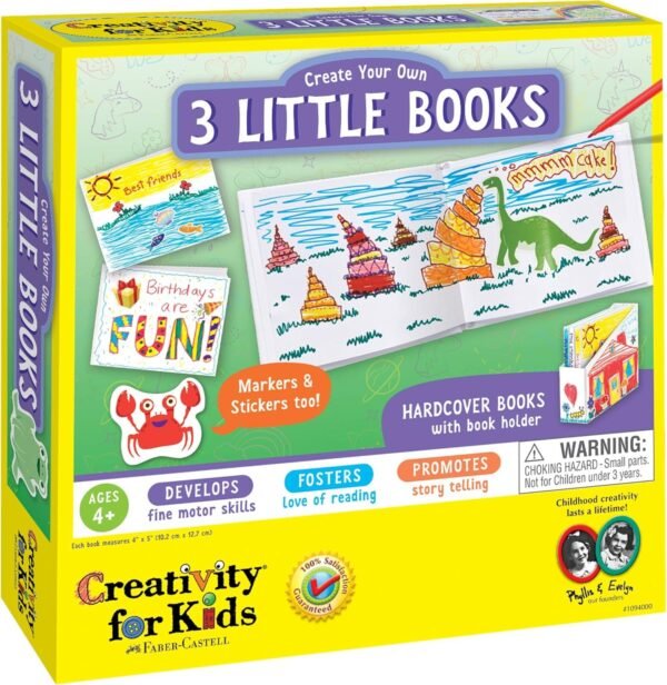 Creativity for Kids Create Your Own 3 Bitty Books Kit