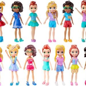 Polly Pocket Doll With Trendy Outfit 2018 Edition Measures Approx. 3.5 Tall