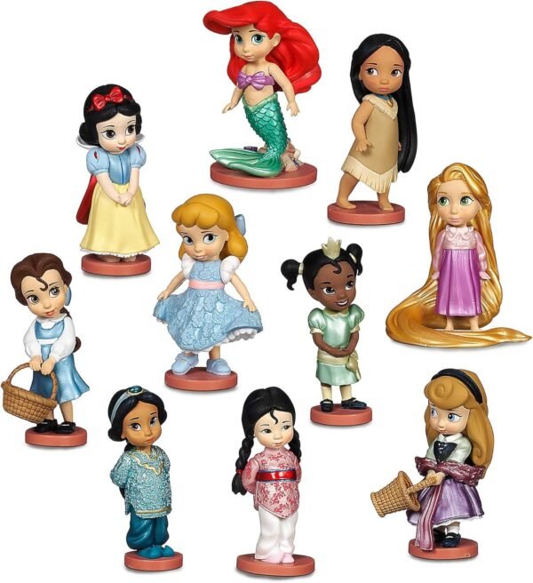 Disney Animators Collection Deluxe Figure Play Set Kit Toy Fun
