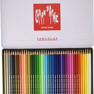 Caran dAche Fancolor Color Pencils, 40 Colors Kit Toy Fun