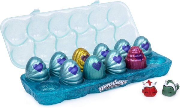 Hatchimals CollEGGtibles, Mermal Magic 12 Pack Egg Carton with Season 5, for