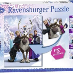 Ravensburger Disney Frozen Difference Hidden Changes 100 Piece Jigsaw Puzzle for Kids