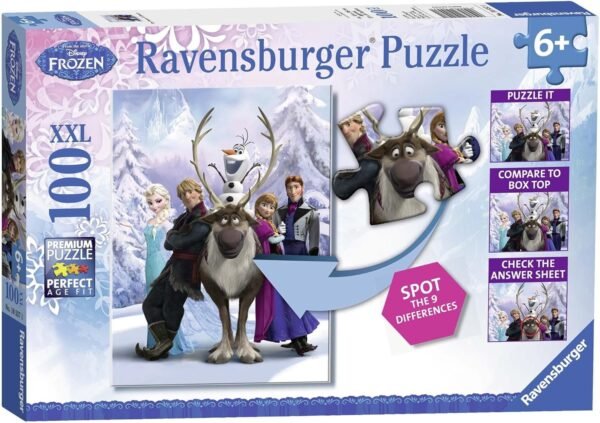 Ravensburger Disney Frozen Difference Hidden Changes 100 Piece Jigsaw Puzzle for Kids