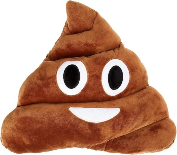 Qs 13 Poop Poo Emoji Emoticon Cushion Pillow Brown Stuffed USA Seller