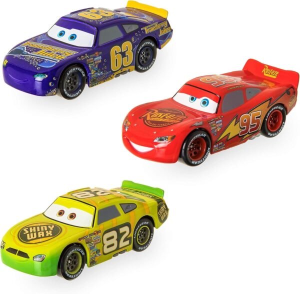 Disney Cars Old-Gen Racers Pullback Die Cast Set - 3-Pack