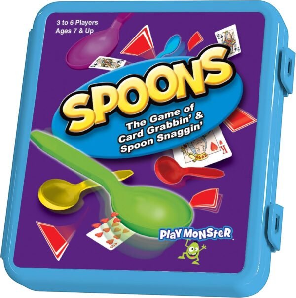 PlayMonster Spoons - The Game of Card Grabbin & Spoon Snaggin