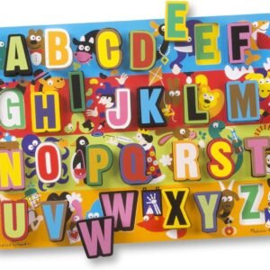 Melissa & Doug Jumbo ABC Wooden Chunky Puzzle 26 pcs