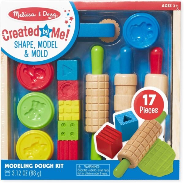 Melissa & Doug Shape, Model & Mold Play Clay Kit