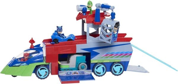 PJ Masks PJ Seeker with Bonus Catboy, Owlette and Gekko Figures -