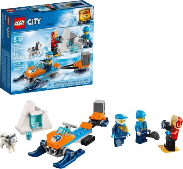 LEGO City Arctic Exploration Team 60191 Building Kit 70 Pieces
