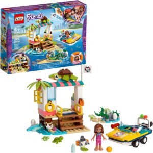 LEGO Friends Turtles Rescue Mission 41376 Rescue Building Kit with Olivia Minifigure