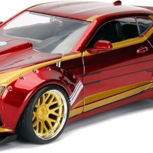 Jada Toys Marvel Iron Man & 2016 Chevy Camaro Die-cast Car, 124