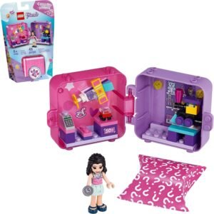 LEGO Friends Emmas Shopping Play Cube 41409 Building Kit, Includes a Collectible