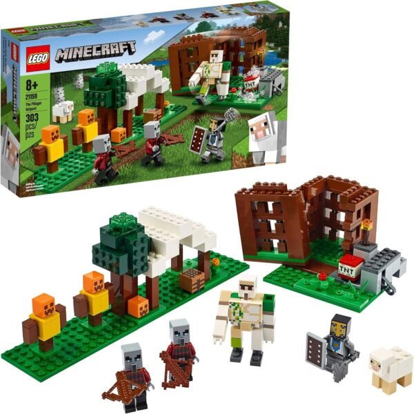 LEGO Minecraft The Pillager Outpost 21159 Awesome Action Figure Brick Building Playset