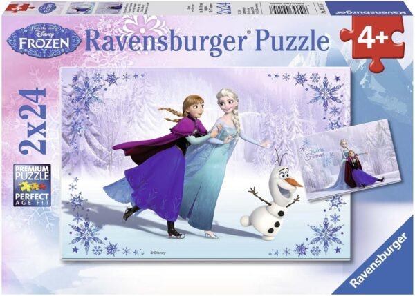 Ravensburger Disney Frozen Sisters Always Puzzle Box 2 x 24 Piece Jigsaw
