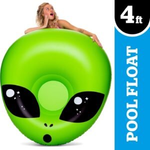 BigMouth Inc Giant Alien PooI FIoat, InfIatable Vinyl Summer Pool or Beach