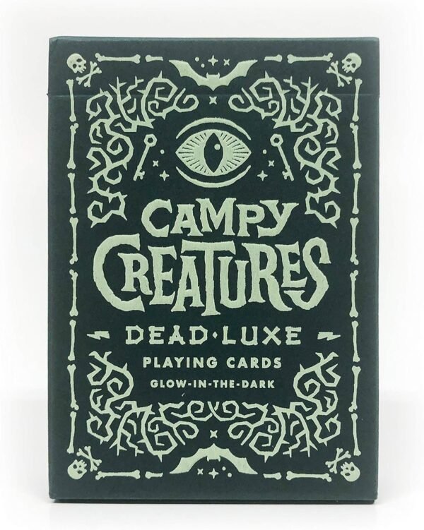 Keymaster Games Campy Creatures Dead-Luxe Playing Cards Kit Toy Fun