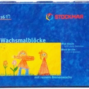 Stockmar Beeswax Block Crayons, Set of 16 Kit Toy Fun