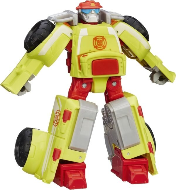 Playskool Heroes Transformers Rescue Bots Heatwave the Fire-Bot Action Figure, Ages 3-7