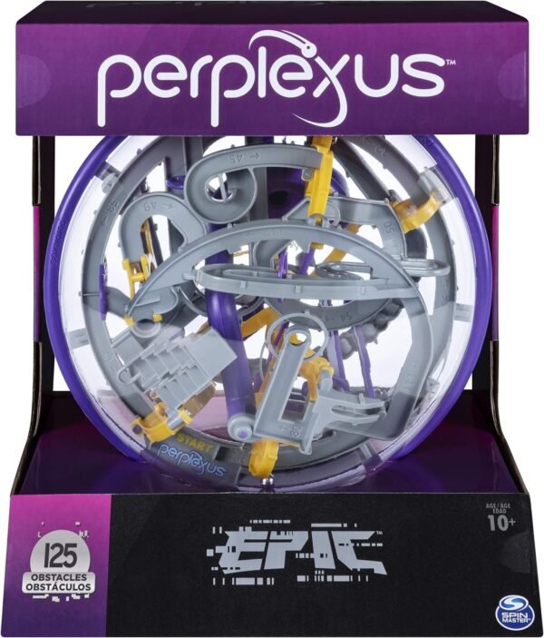 Perplexus Epic, 3D Maze Game with 125 Obstacles Edition May Vary