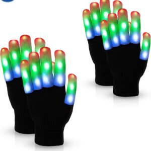 Light Gloves - Finger Light Flashing LED Gloves Warm Flashing Lights 6