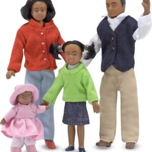 Melissa & Doug Doll Family African American Kit Toy Fun