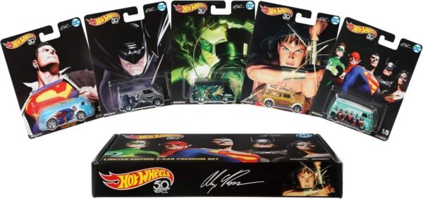 Hot Wheels Alex Ross Limited Edition Collector 5 Pack Amazon Exclusive