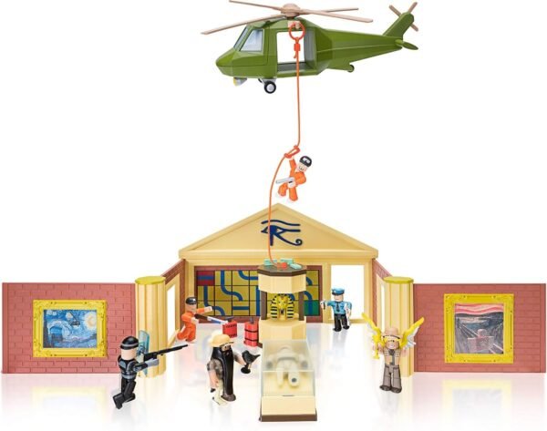 Roblox Action Collection - Jailbreak Museum Heist Playset Includes Exclusive Virtual Item