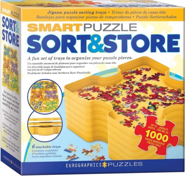 EuroGraphics Smart-Puzzle Sort & Store Jigsaw Puzzle Accessory Kit Toy
