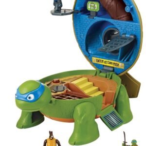 Teenage Mutant Ninja Turtles Micro Mutant Leonardos Dojo Pet to Turtle Playset
