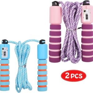 IAMGlobal Kids Jump Ropes, Jumping Rope, Adjustable Soft Skipping Rope, Kids Fitness