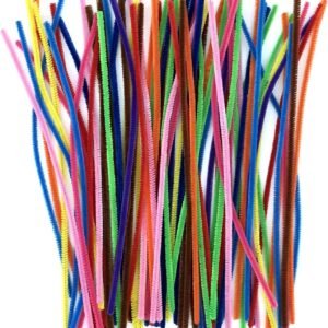 Anvin Pipe Cleaners 100 Pcs 10 Colors Chenille Stems for DIY Crafts