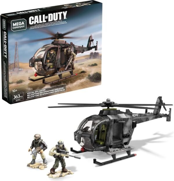 Mega Construx Call of Duty Special Ops Copter Kit Toy