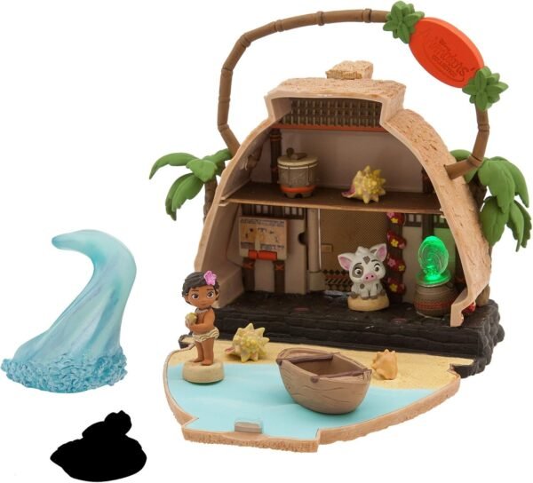 Disney Animators Littles Motunui Island Surprise Feature Playset - Moana