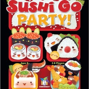 Gamewright Sushi Go Party - The Deluxe Pick & Pass Card Game,