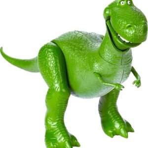 Disney Pixar Toy Story 4 Woody Figure, Rex Figure, 7.8 in /