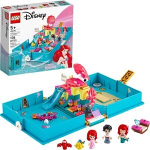 LEGO Disney Ariels Storybook Adventures 43176 Creative Little Mermaid Building Kit, New