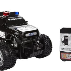 World Tech Toys Ford F-150 Electric RTR RC Police Truck, 124 Scale